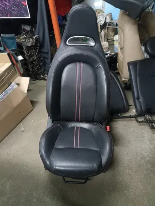 Asientos de cuero fiat 500