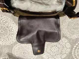 Bolso Prada Marrón y Verde Oliva