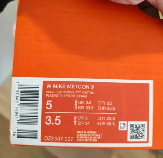 Nike Metcon 9 Talla 35.5