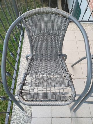 2 Sedie da giardino da riparare