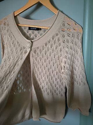 Rebeca Cloche Beige Talla M