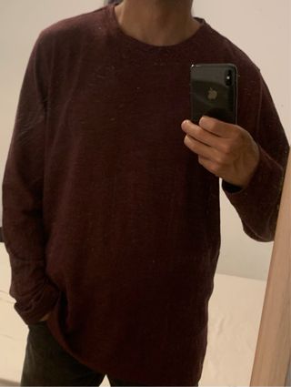 Jersey Eddie Bauer morado