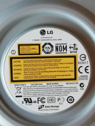 LG Lector/Grabador DVD Interno 24x