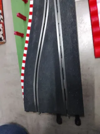 SCX CHICANE Doble Curva Pista Negra