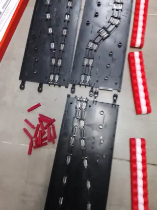 SCX CHICANE Doble Curva Pista Negra