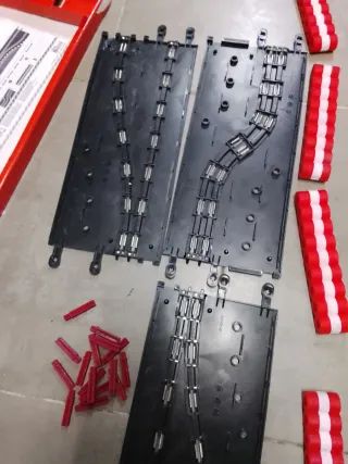 SCX CHICANE Doble Curva Pista Negra