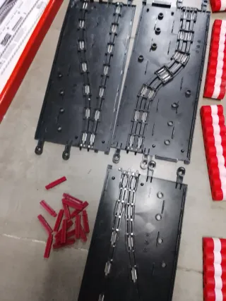 SCX CHICANE Doble Curva Pista Negra