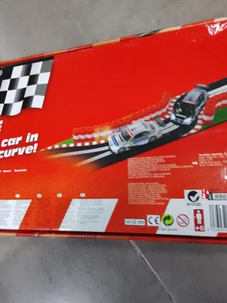 SCX CHICANE Doble Curva Pista Negra