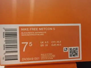 Nike Free Metcon 5 Talla 40.5