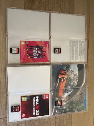 Pack 4 Juegos Nintendo Switch
