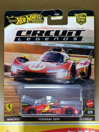 Hot Wheels Ferrari 499P Circuit Legends