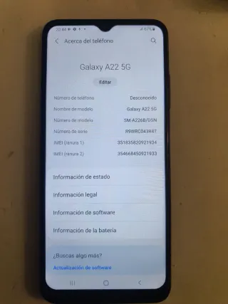 Samsung Galaxy A22 5G