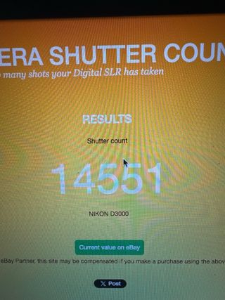 Cámara Nikon D3000 + Lentes + SD 4GB