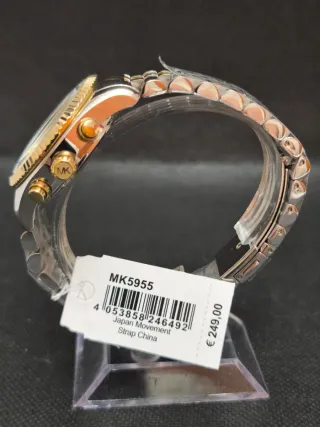 Reloj Michael Kors Mujer Bicolor Dorado y Plata