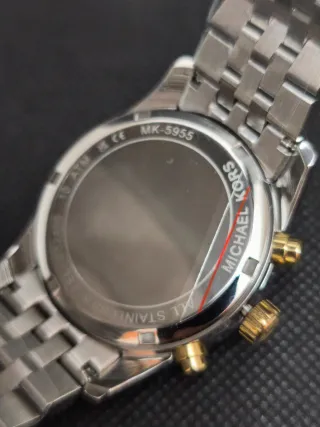 Reloj Michael Kors Mujer Bicolor Dorado y Plata