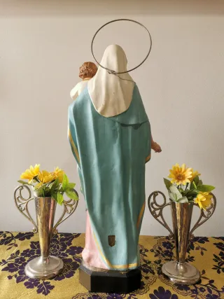 Virgen del Rosario Olot 43cm