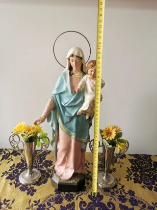 Virgen del Rosario Olot 43cm