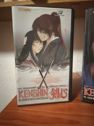 VHS Kenshin El Guerrero Samurai