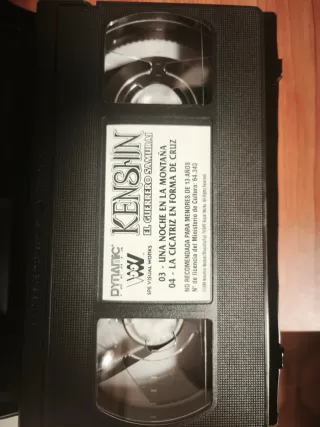VHS Kenshin El Guerrero Samurai