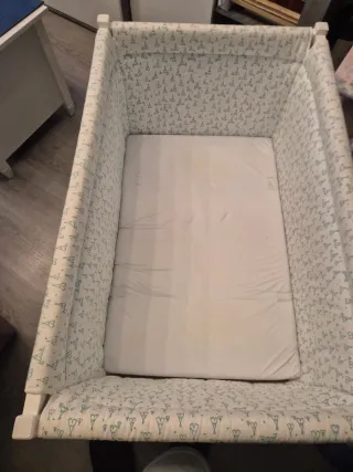 Minicuna con colchón