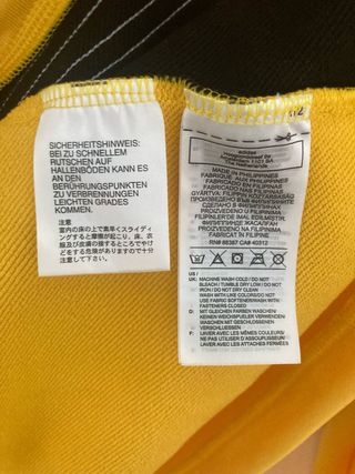 Chaqueta Adidas Amarilla Talla L