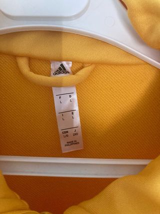 Chaqueta Adidas Amarilla Talla L