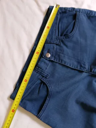 Pantalón vaquero Waltron azul ajustado