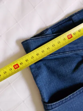 Pantalón vaquero Waltron azul ajustado