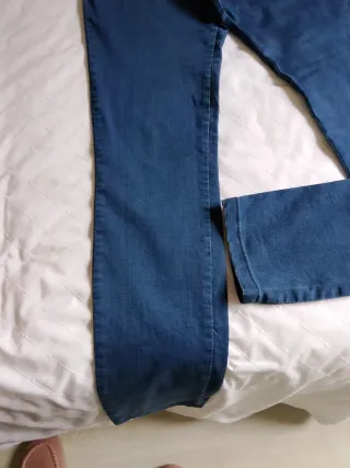 Pantalón vaquero Waltron azul ajustado