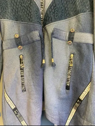 Chaqueta GO STAR azul talla L