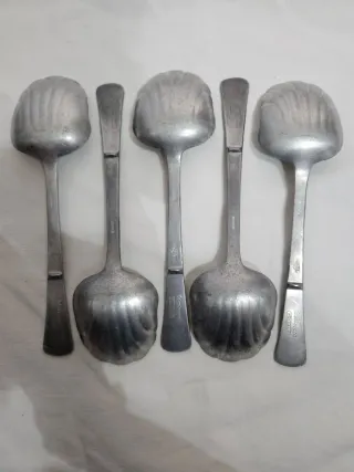 Set 5 Cucchiai Vintage da Portata anni 60/80