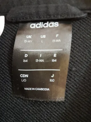Felpa Adidas cotone unisex come nuova