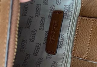 Bolso Piel Michael Kors Marrón Auténtico
