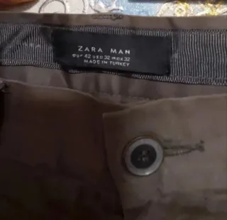 Pantalón hombre marrón