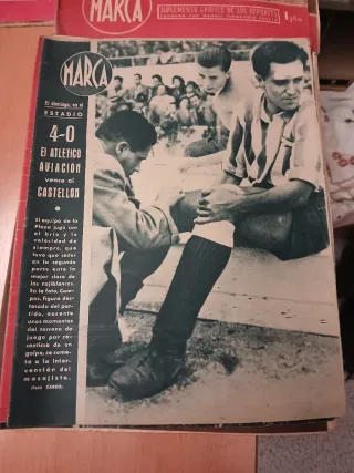 Lote de Revistas Deportivas MARCA Antiguas