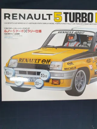 Maqueta Tamiya Renault 5 Turbo Rally 1/24