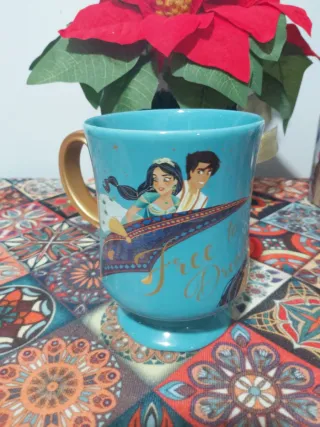 Tazas Disney Princesa Jazmín y Ratatouille