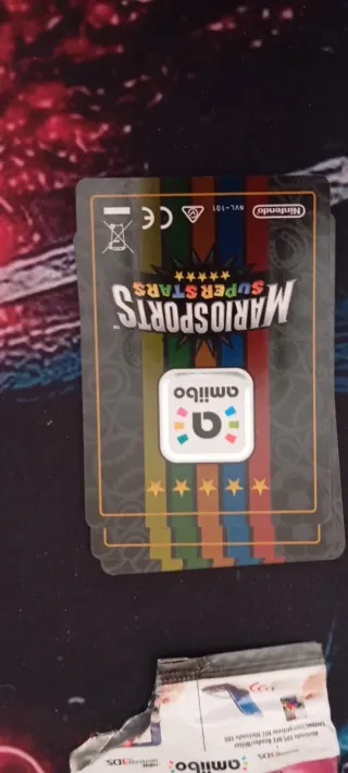 Cartas Amiibo Mario Sports Superstars Nintendo