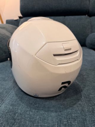 Casco HJC RPHA 90 Blanco Visera Negra talla L