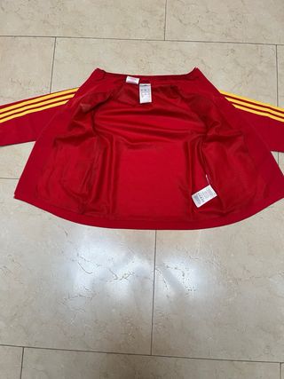 Chaqueta Adidas España Roja Talla 6 años (116 cm)