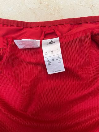 Chaqueta Adidas España Roja Talla 6 años (116 cm)