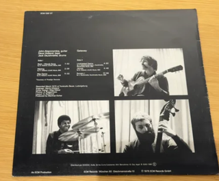 Vinilo Gateway John Abercrombie Jazz