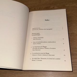 Los Simpson y la Filosofía Primera Edición Libro