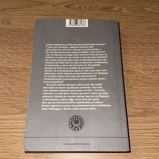 Los Simpson y la Filosofía Primera Edición Libro