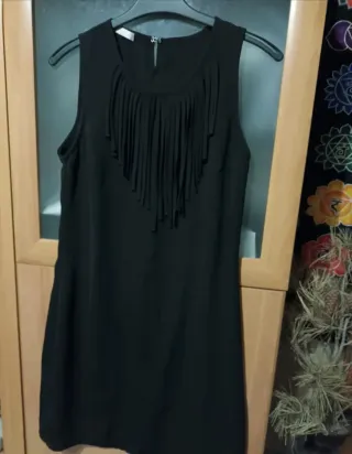 Vestido negro mujer