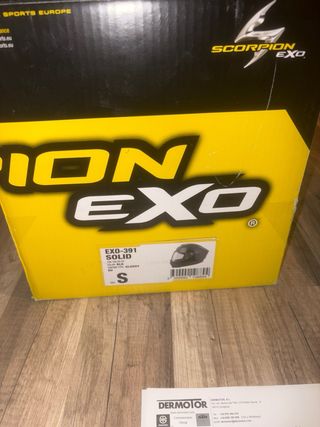 Casco Scorpion EXO-391 Negro Talla S