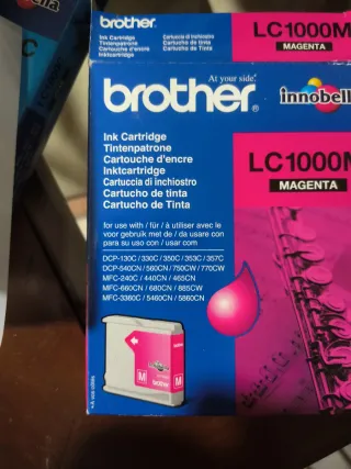 Brother LC1000C Cyan y LC1000M Magenta