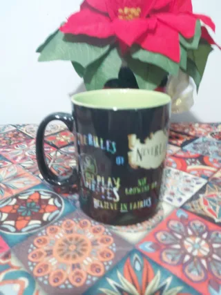 Tazas Disney Peter Pan y Pocahontas