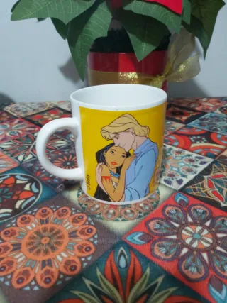Tazas Disney Peter Pan y Pocahontas