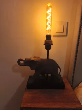 Pack dos Lámparasde mesa elefante